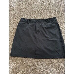 Eddie Bauer Women’s Black Lightweight Outdoor Skirt Size 8 – Travel Hiking